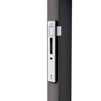 Locinox UNILEC - Elektrisk anslag til indbygningslåse ALUM (Uden stopplade, fail close)